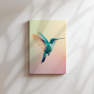 Vibrant Hummingbird in Flight