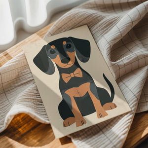 Bowtie Dachshund
