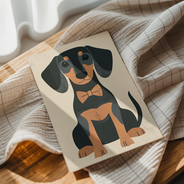 Bowtie Dachshund
