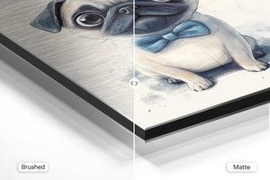 Dapper Pug with Bowtie