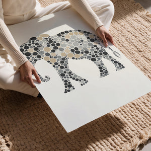 Dotted Elephant Art