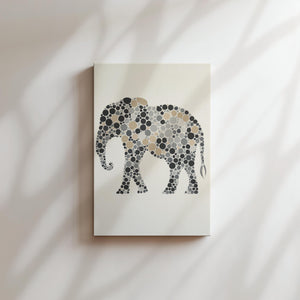 Dotted Elephant Art