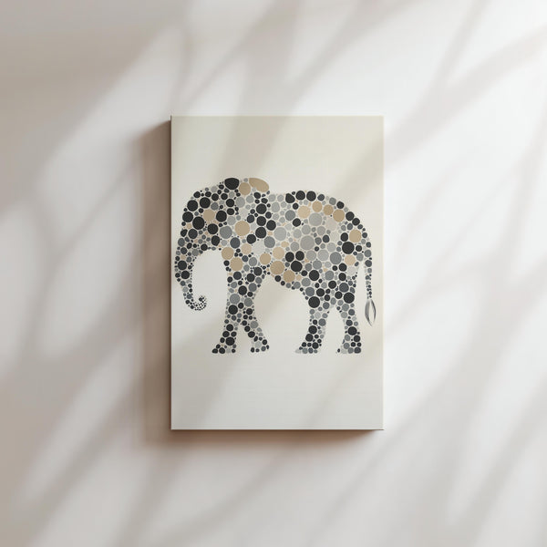 Dotted Elephant Art