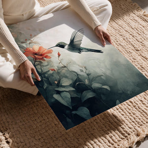 Hummingbird in Flight