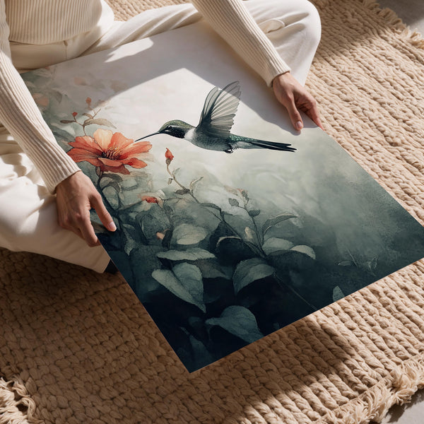 Hummingbird in Flight