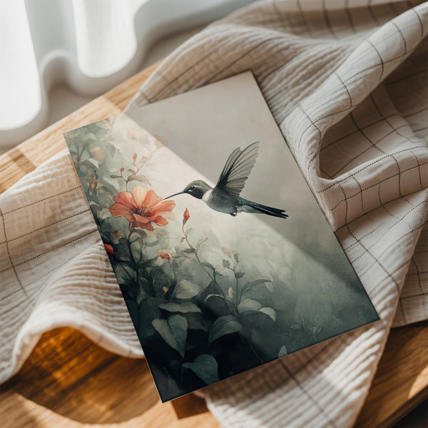 Hummingbird in Flight