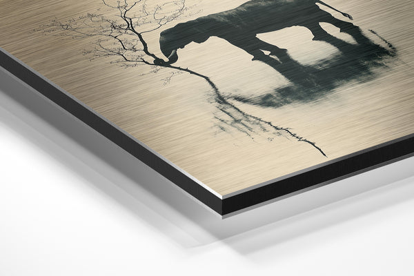 Elephant Water Reflection