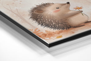 Hedgehog with Flower