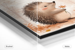 Hedgehog with Flower