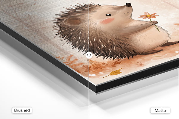 Hedgehog with Flower