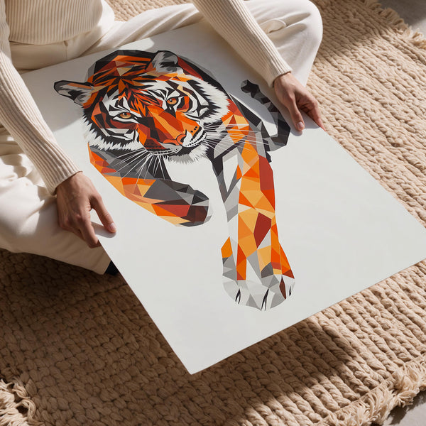 Polygonal Tiger Leap