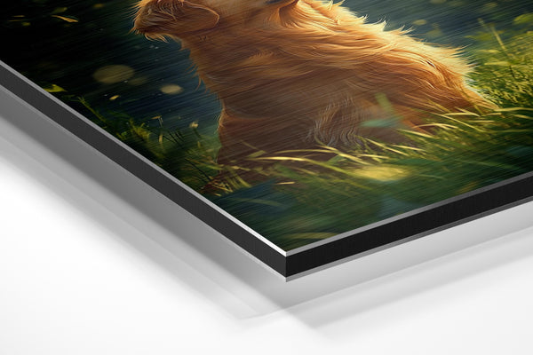 Golden Retriever Sunlight