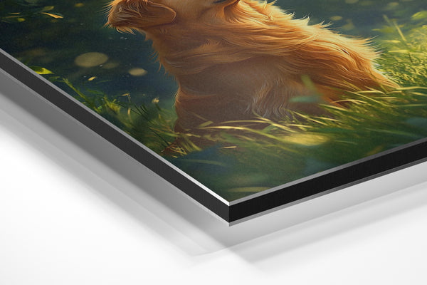 Golden Retriever Sunlight