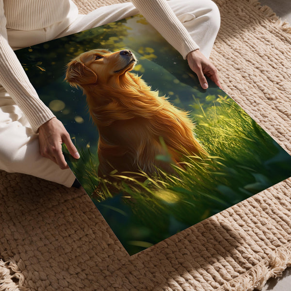 Golden Retriever Sunlight