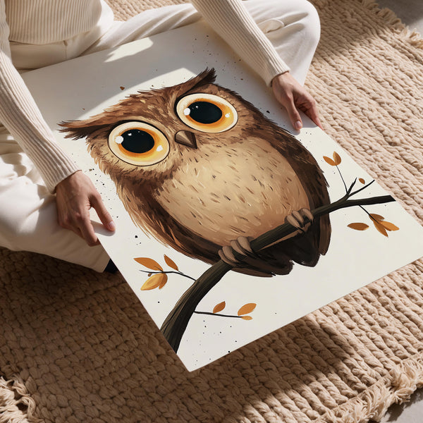 Wide-Eyed Owl