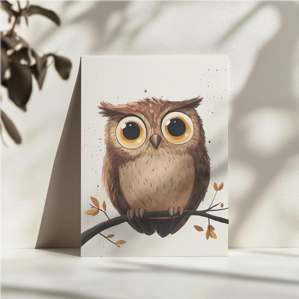 Wide-Eyed Owl