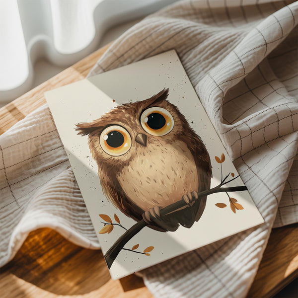 Wide-Eyed Owl