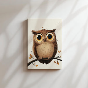 Wide-Eyed Owl