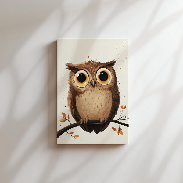 Wide-Eyed Owl