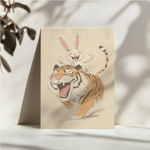 Rabbit Riding Tiger