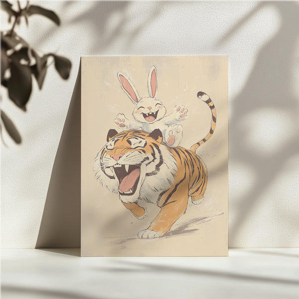 Rabbit Riding Tiger
