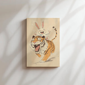 Rabbit Riding Tiger