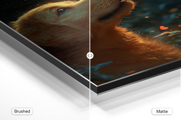 Golden Retriever and Butterfly