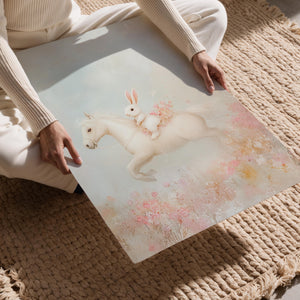Fantasy Rabbit on Horse