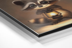 Lantern-Holding Raccoon