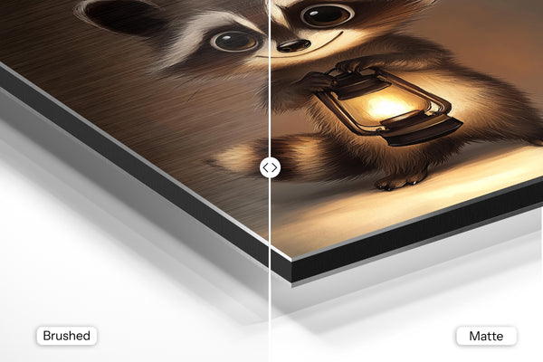 Lantern-Holding Raccoon