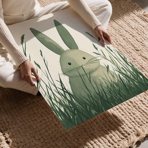 Meadow Rabbit Illustration
