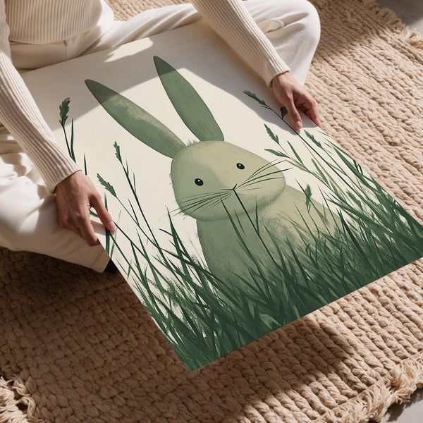 Meadow Rabbit Illustration