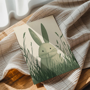 Meadow Rabbit Illustration