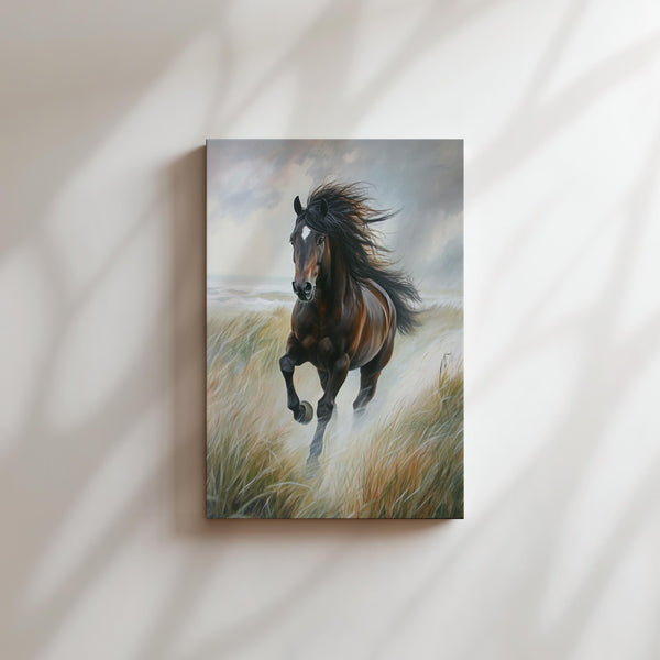 Galloping Wild Horse