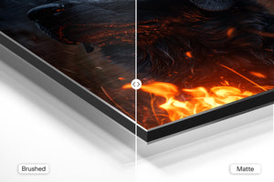 Black Labrador in Rain