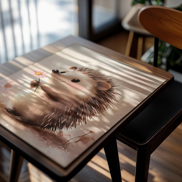 Hedgehog with Flower