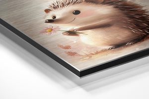 Hedgehog with Flower