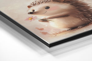 Hedgehog with Flower