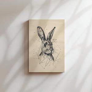 Geometric Rabbit Sketch