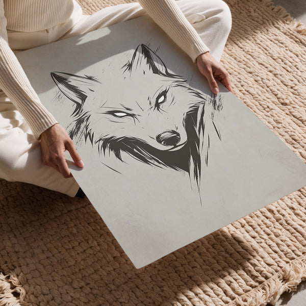 Fierce Wolf Sketch