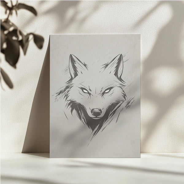 Fierce Wolf Sketch