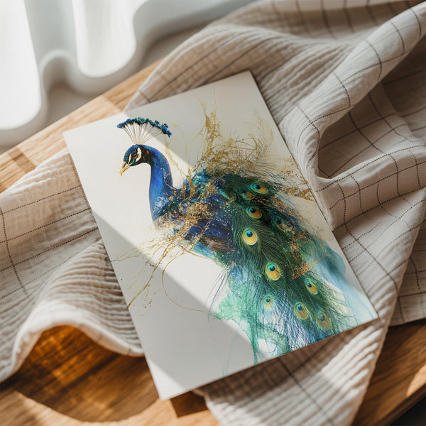 Majestic Peacock Art