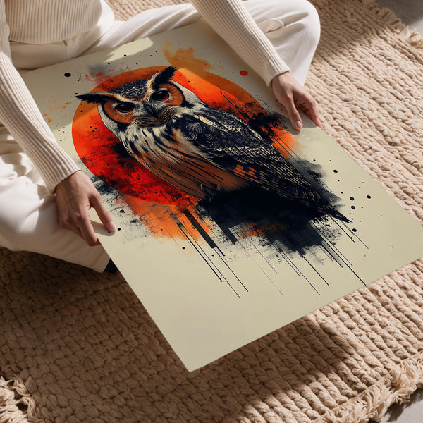 Mystical Owl Portrait