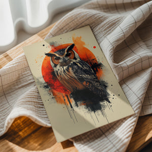 Mystical Owl Portrait