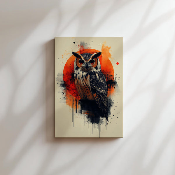 Mystical Owl Portrait