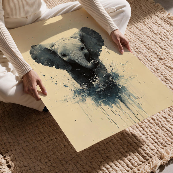 Playful Baby Elephant