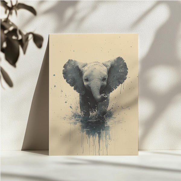 Playful Baby Elephant