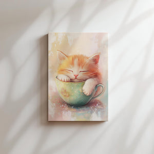 Kitten in Teacup