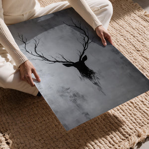 Antler Silhouette Art