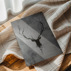 Antler Silhouette Art